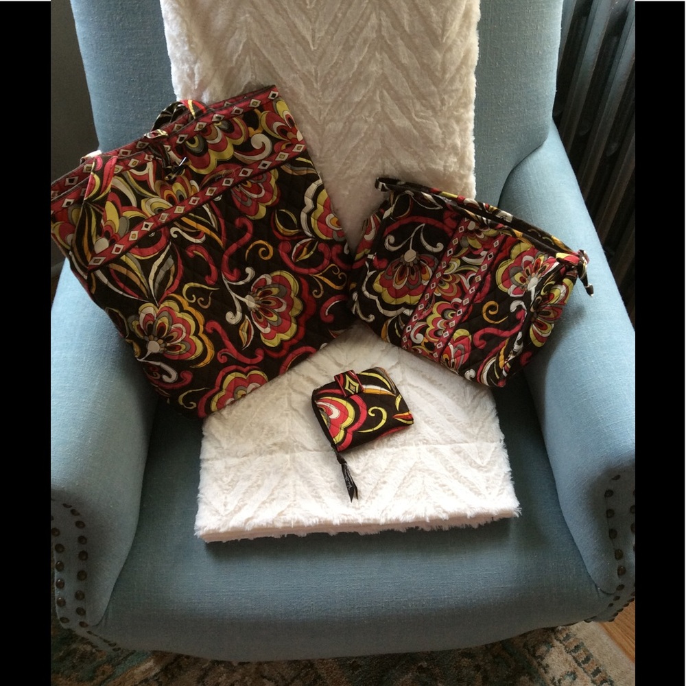 Vera Bradley 3 Piece Puccini