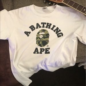 Bape crew neck 2013 release worn 1x