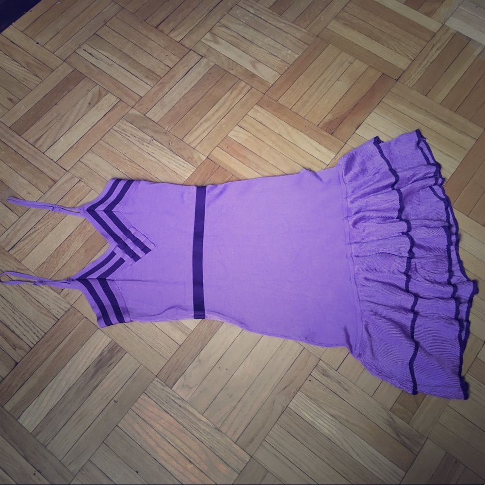 Lavender Bebe Party Dress M