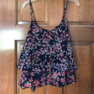 Floral tank top