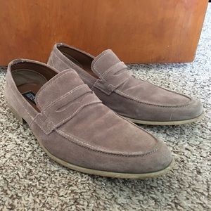 Kenneth Cole Reaction Mens Loafers Suade Size 10.5
