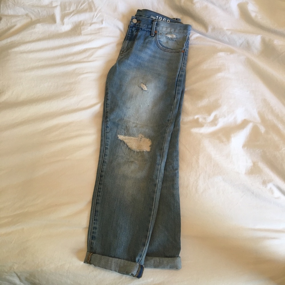 SOLD Gap Sexy Boyfriend Jeans, 27/4 / 28/6