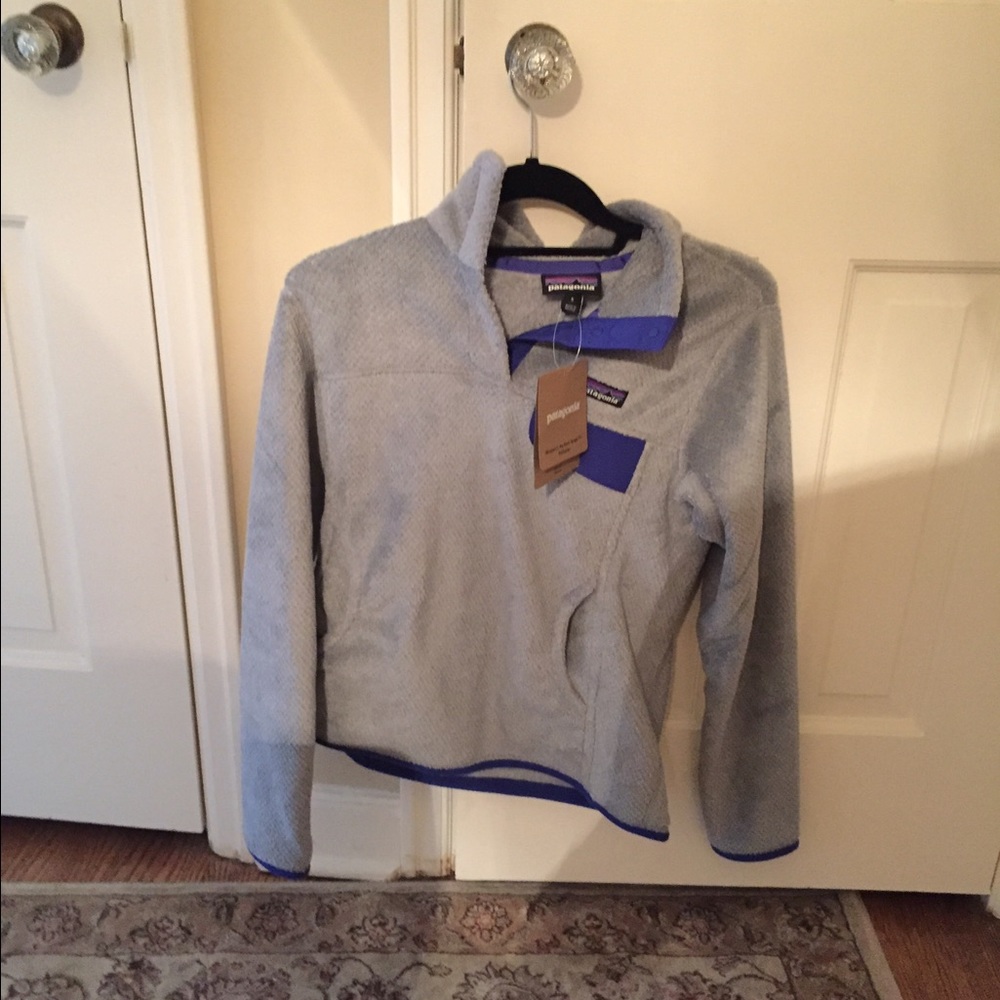 NWT Grey Patagonia Fleece
