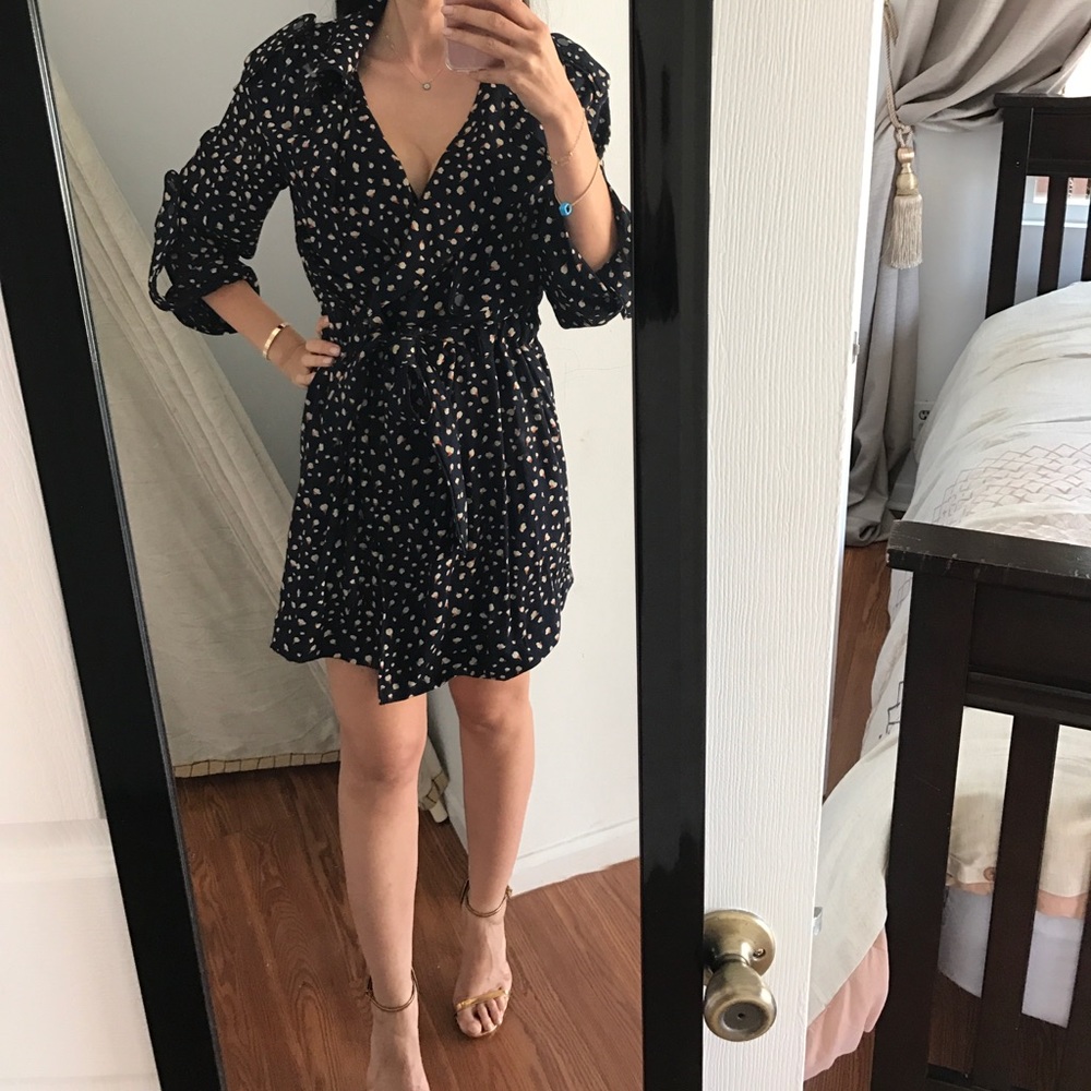 Versatile Beautiful zara wrap dress/jacket