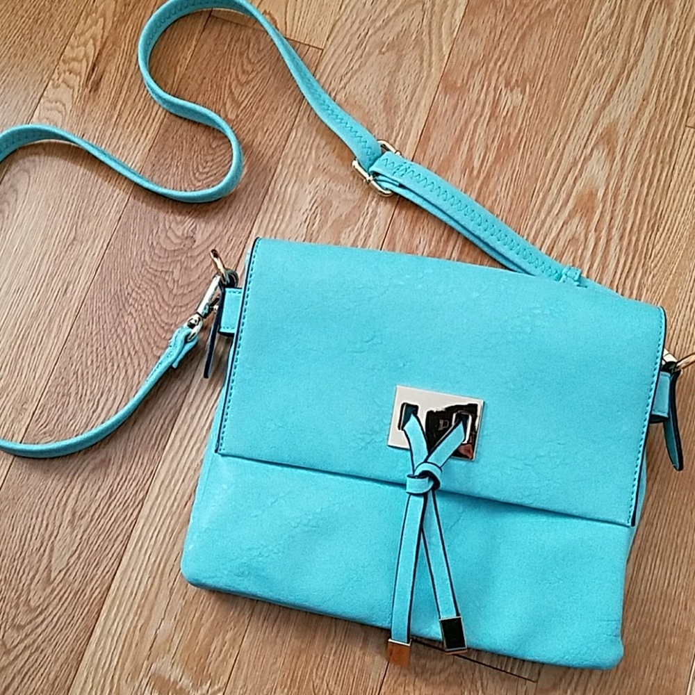 Wilson's Leather Turquoise Bag