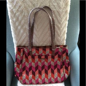 Vera Bradley Preppy Poly Shopper Tote