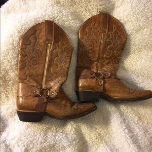 Authentic Tan Cowgirl Boots