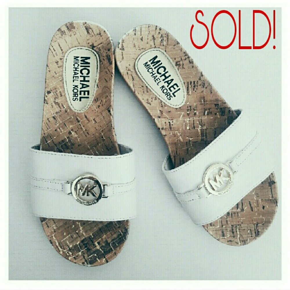 SOLD ??White Michael Kors Used