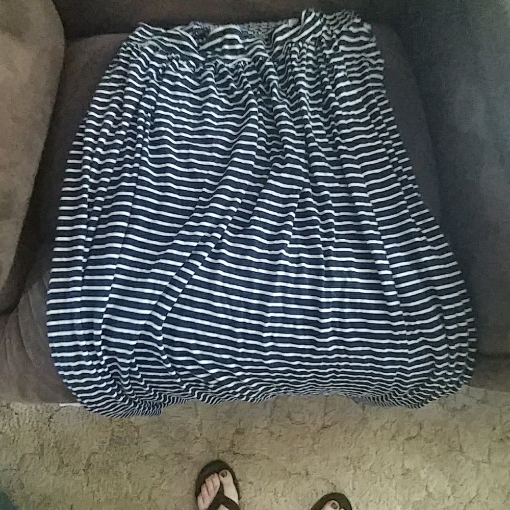 Maternity maxi skirt