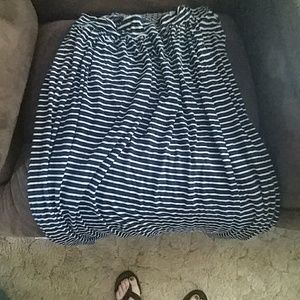 Maternity maxi skirt