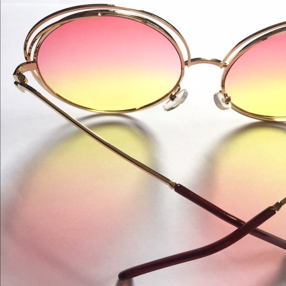 LAST PAIR! Vintage Style Large Round Sunglasses - Picture 7 of 7