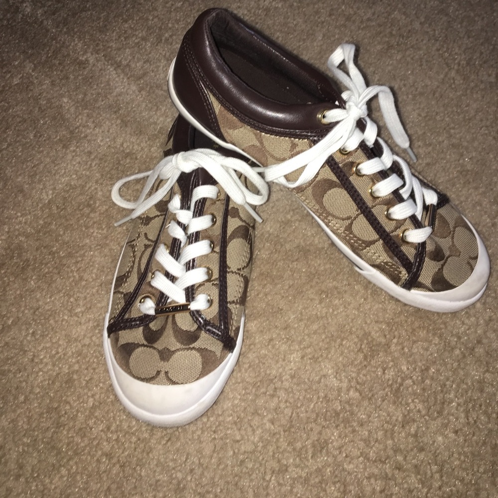 COACH Brown sneakers