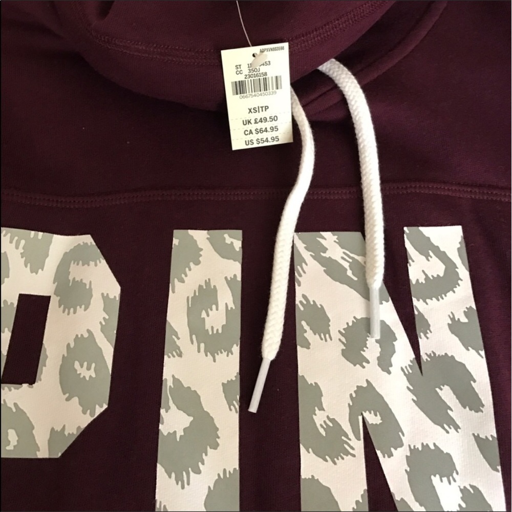 ⚡️ISO!!!ISO!!!⚡️VS PINK reflective cowl neck - Picture 2 of 2