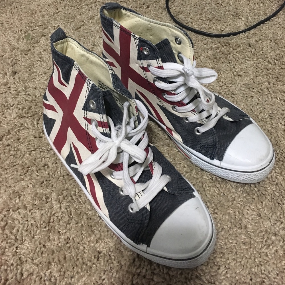British flag shoes