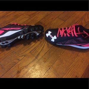 Girls under armour cleats