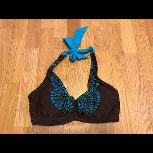 Athleta Cutout Halter Bikini Top