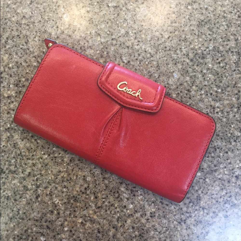 Coach signature wallet