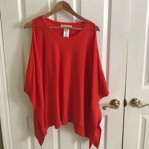 Michael Kors cold shoulder top