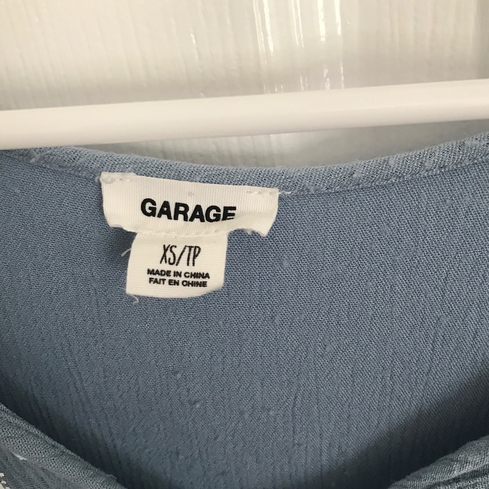 Sky Blue Garage Top