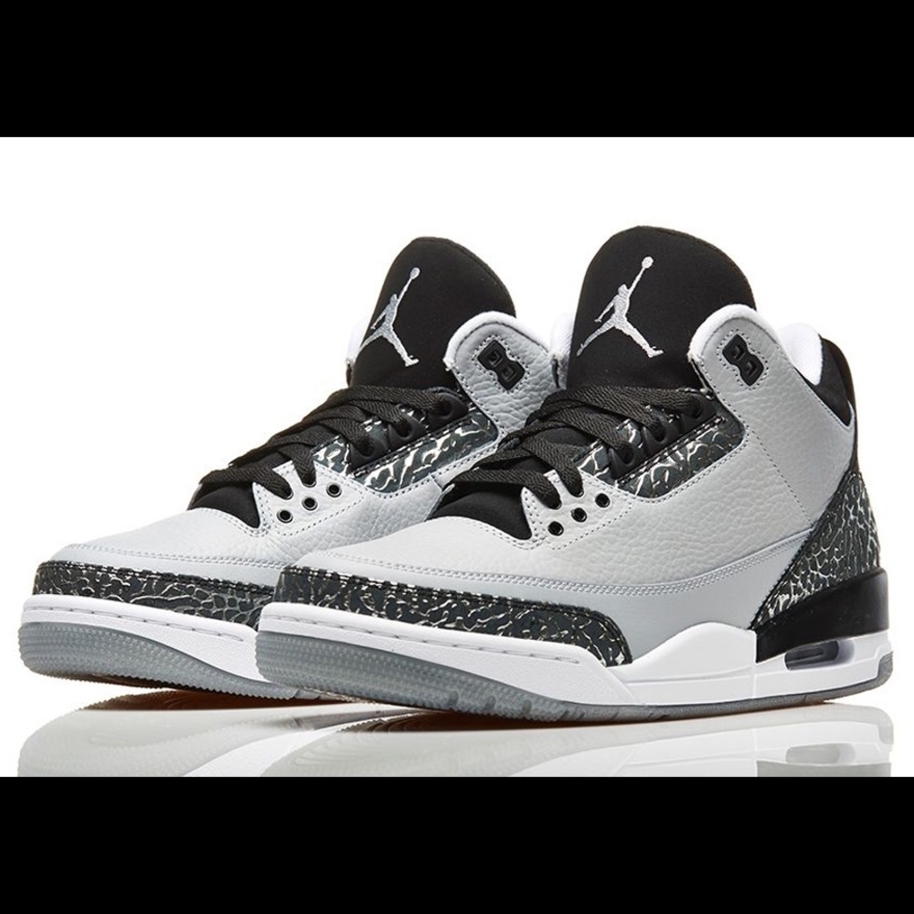 AIR JORDAN 3 RETRO "WOLF GREY"