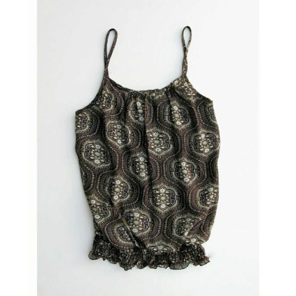 4/$25 THX Thanx Collection Medallion Print Cami