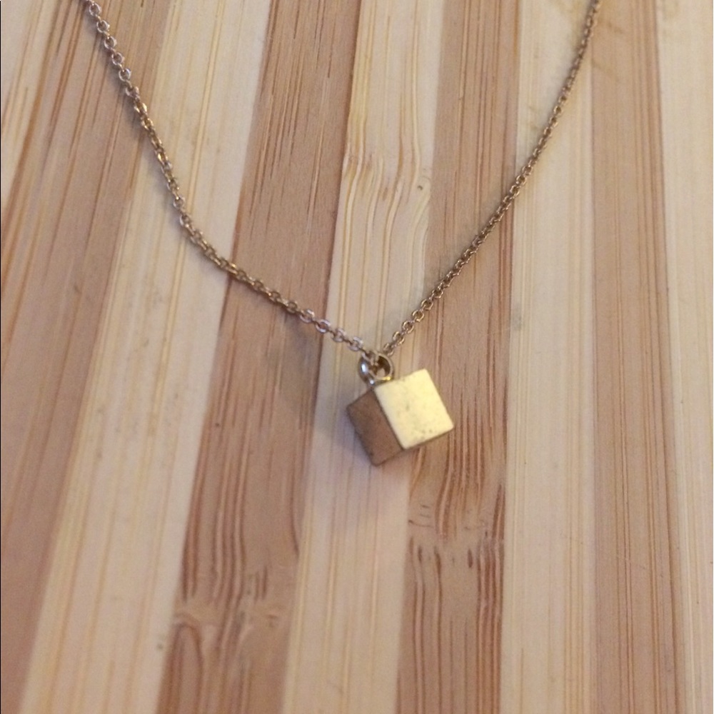 H&M Cube Charm Necklace
