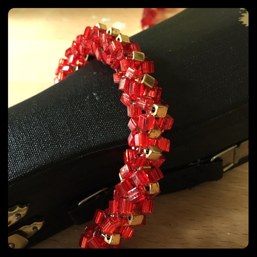 Cubic Bead bracelet