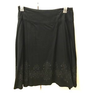 Amazing Black A-Line skirt