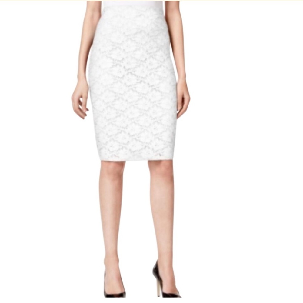 Alfani Lace Pencil Skirt-135