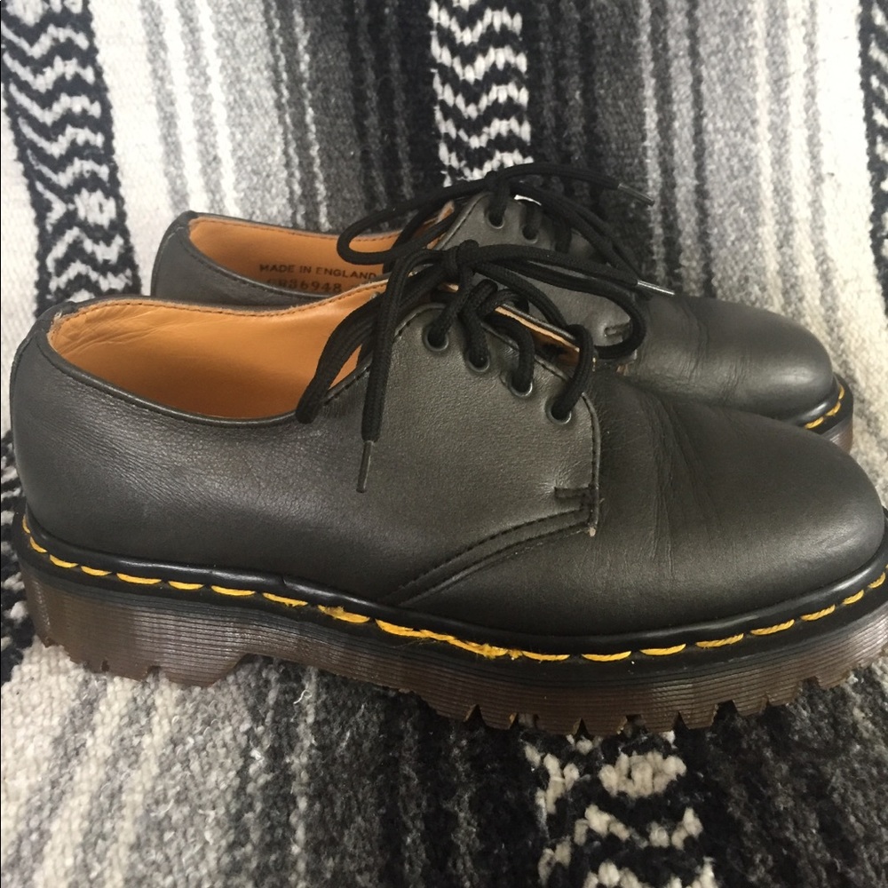 Charcoal Gray Made in England Dr Martens UK 4/US 6
