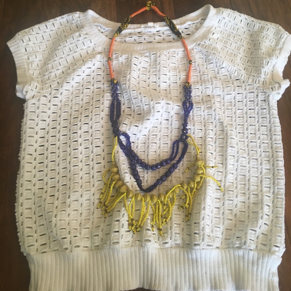 Noonday Collection Paper Bead Necklace