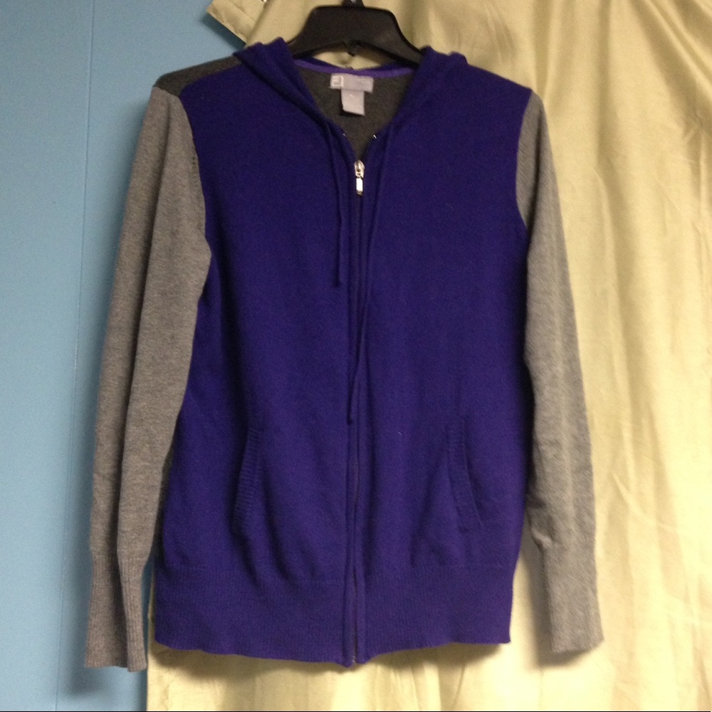 Cashmere blend hoodie