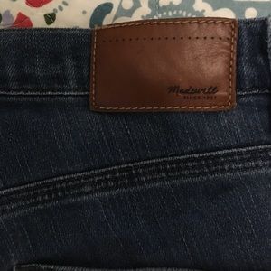 Madewell skinny skinny ankle high riser