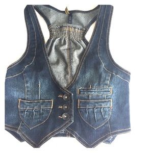 Blue Jean Vest