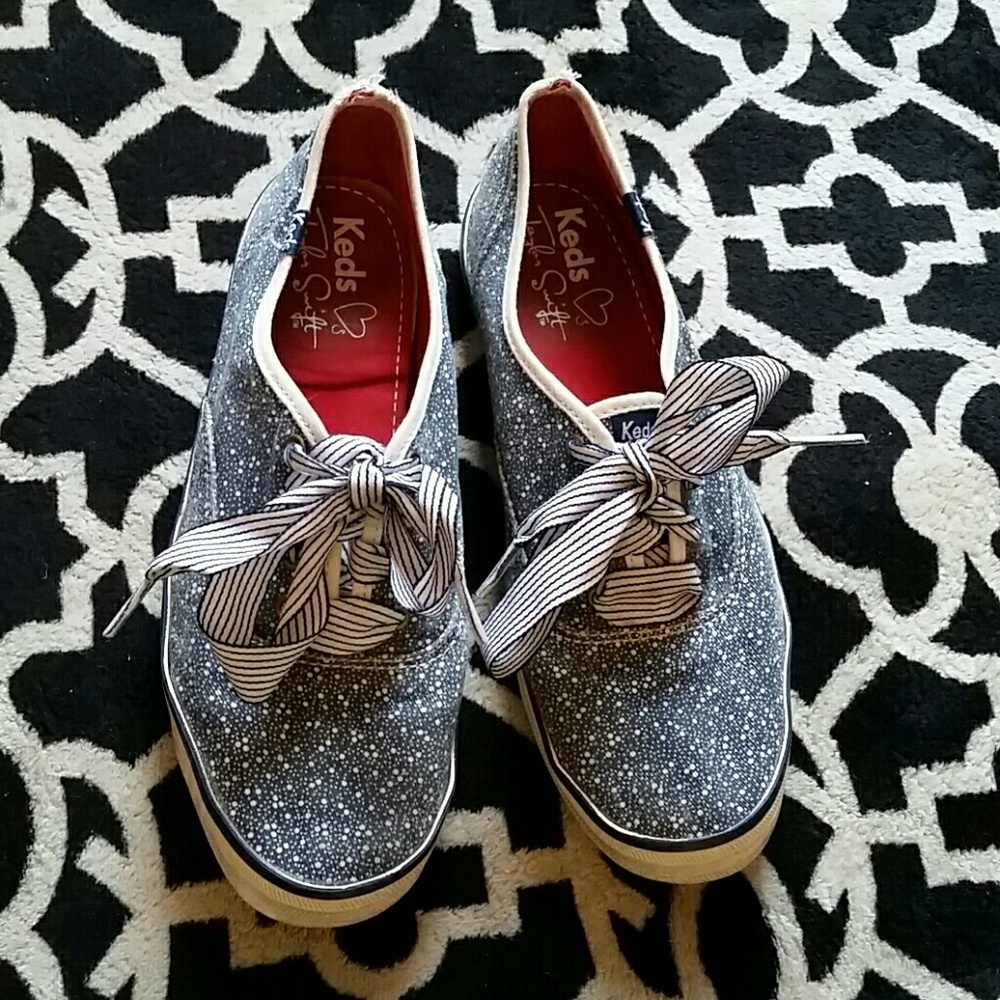 Patterned Keds