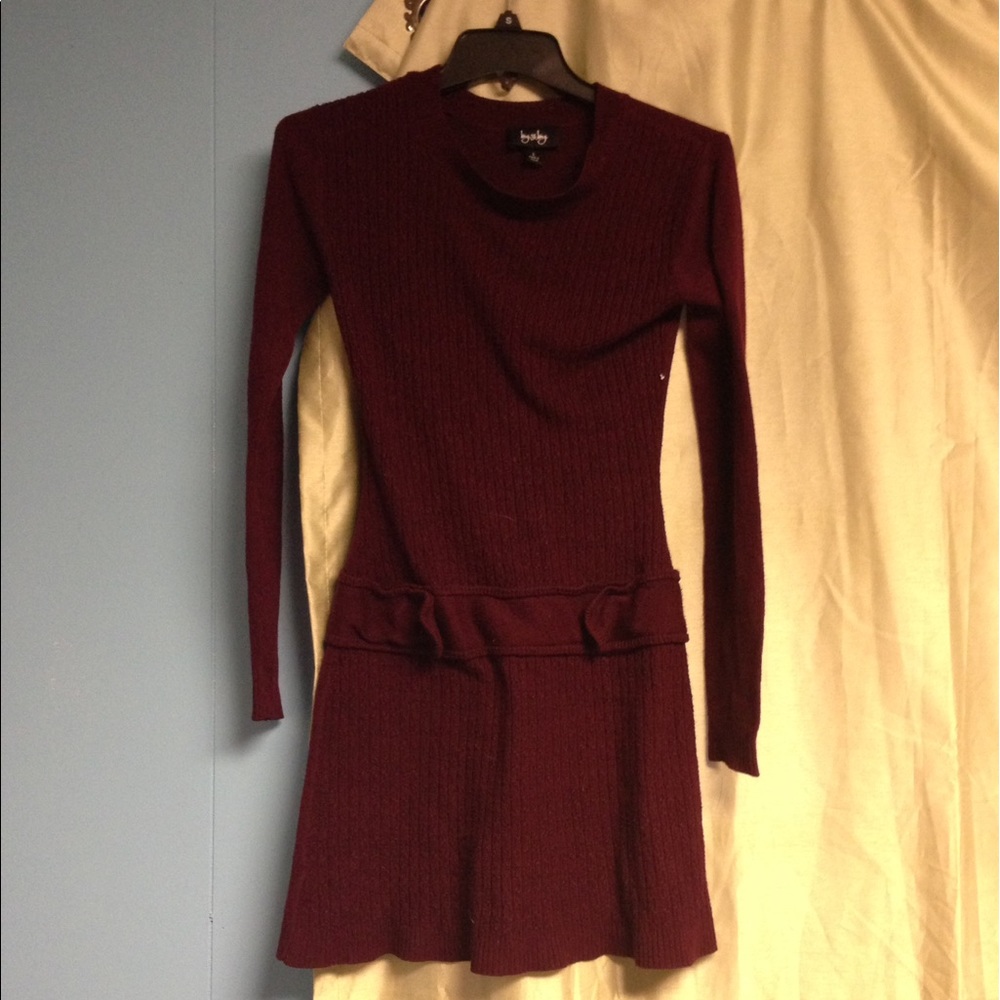 Long sleeve sweater dress