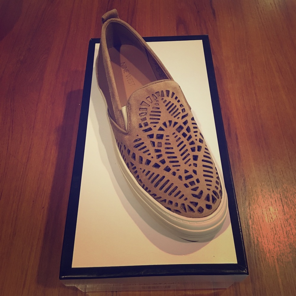 Nine West Natural Leather Mule
