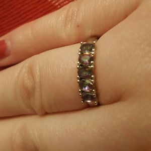 Mystic oval cut ring size 7