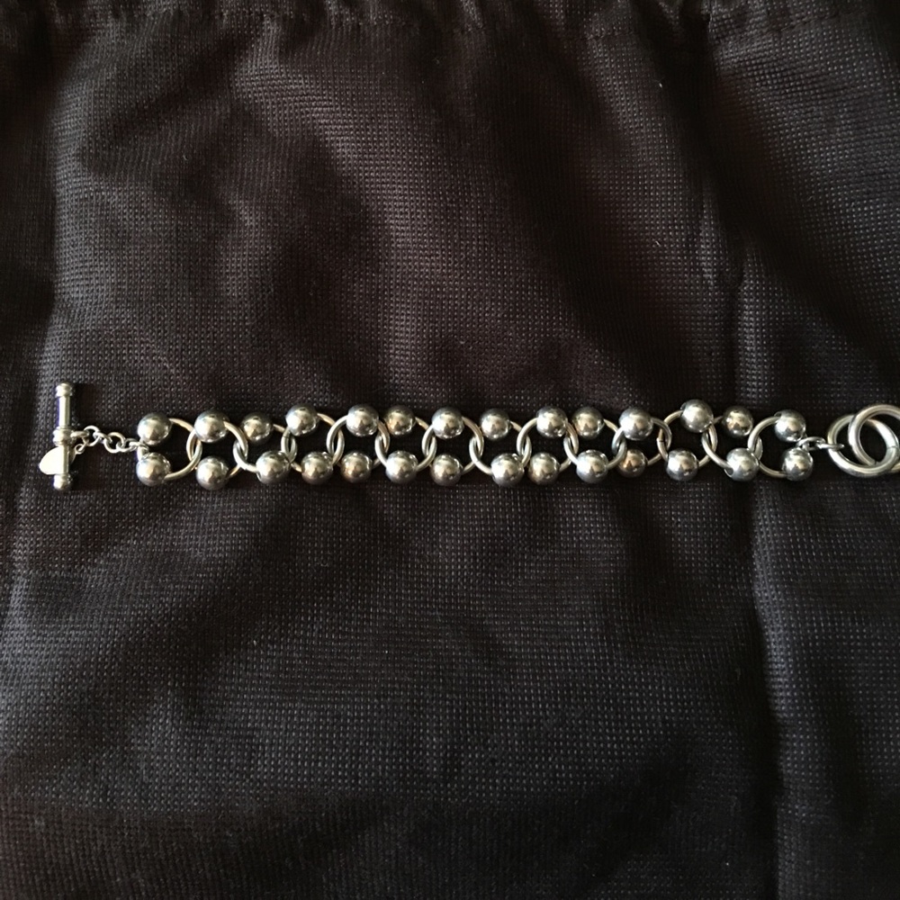 Silver unique bracelet