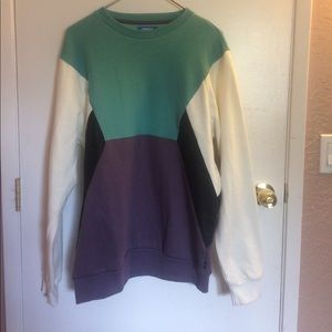 Retro styled Asidas crewneck sweater