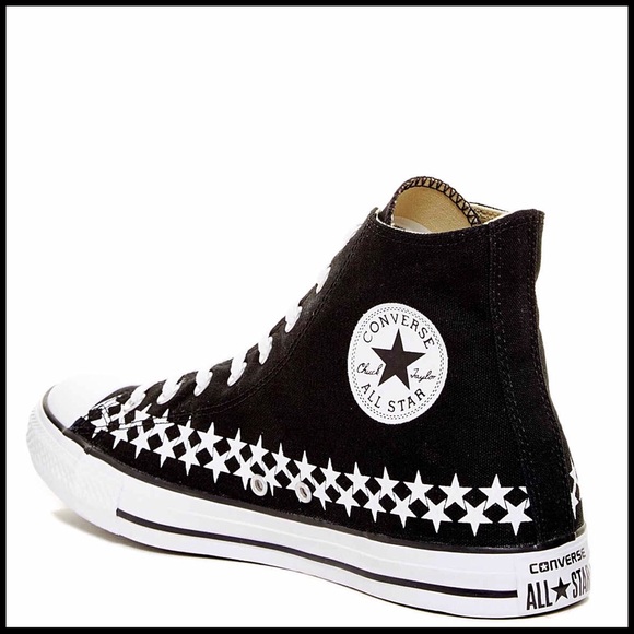 CONVERSE CANVAS HIGH TOPS CHUCK TAYLOR SNEAKERS - Picture 3 of 8