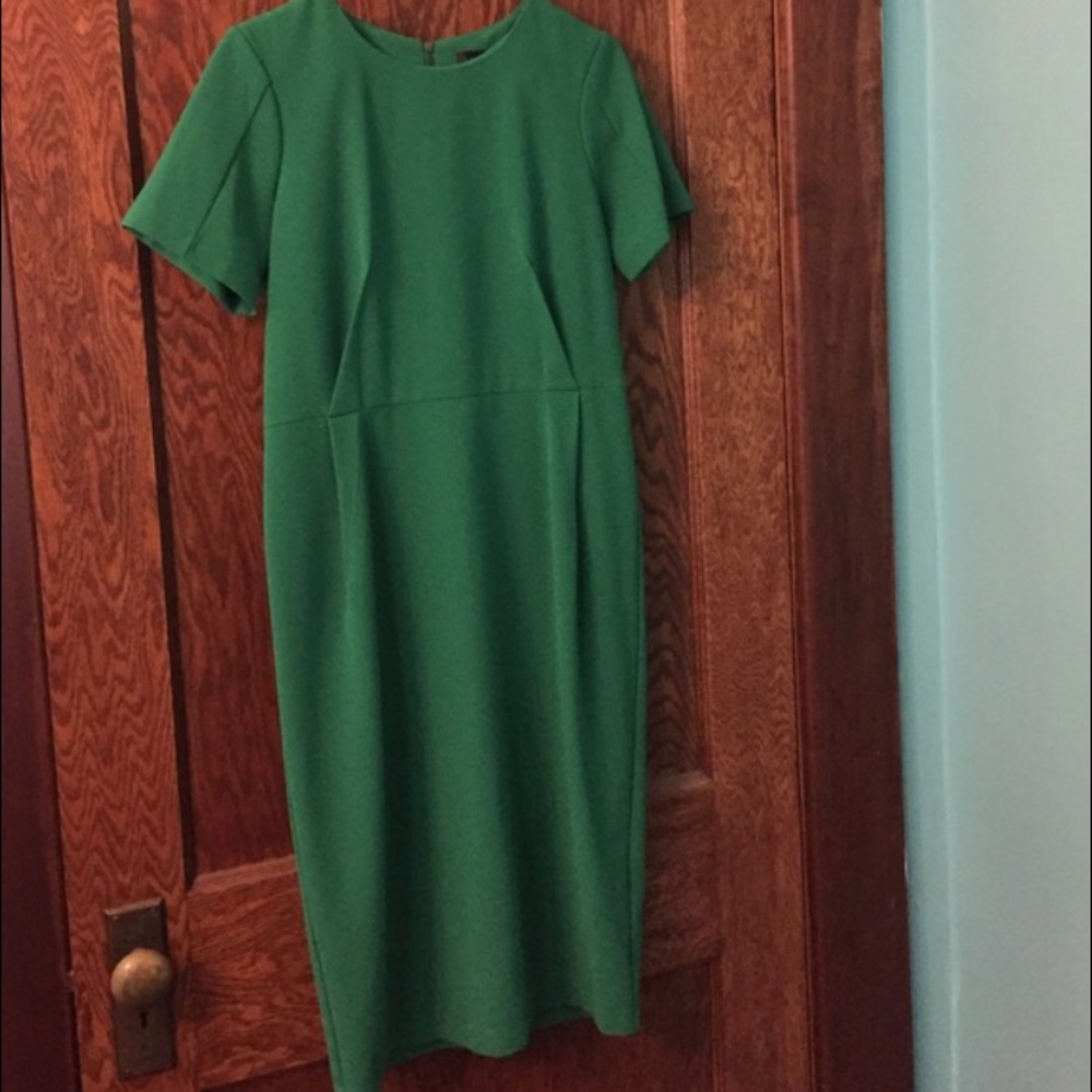 Top shop green dress