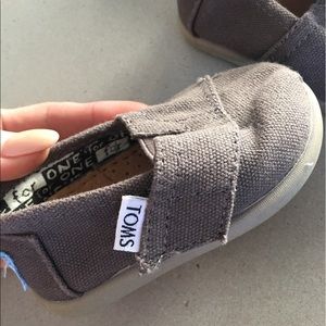 Toms Velcro Baby Slides