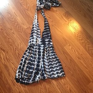 Navy and white romper!