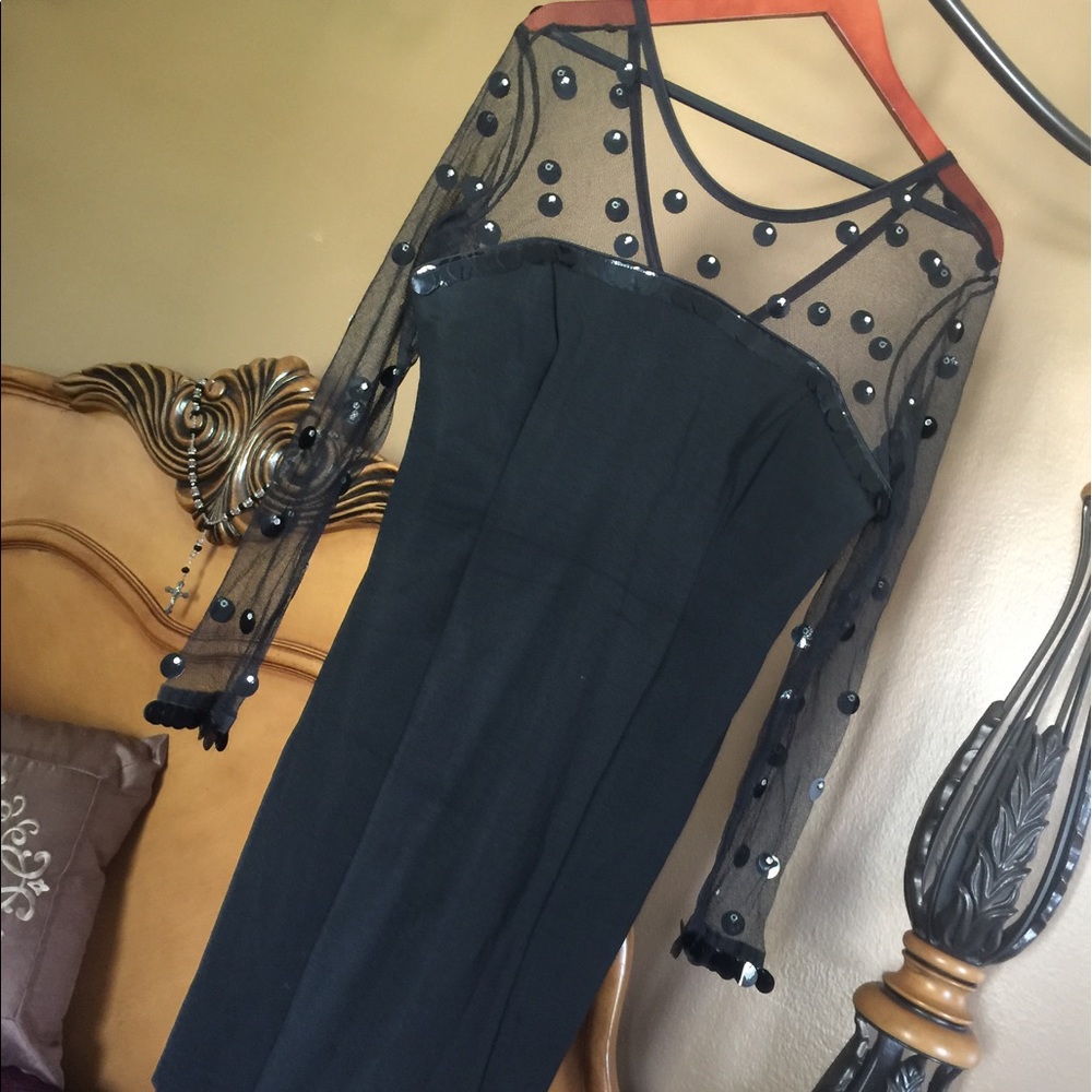 Perfect black dress for any special occasion