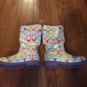 COACH RAINBOOTS