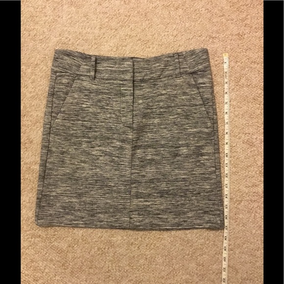 ❌DONATED**LOFT Skirt Black/White/Grey with pockets - Picture 4 of 8