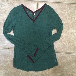 Free People lace shirt