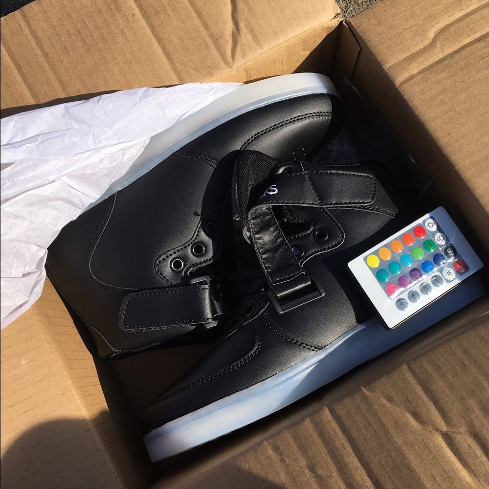 Hoverkicks light up shoes!