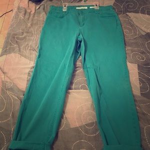 Aquamarine pants